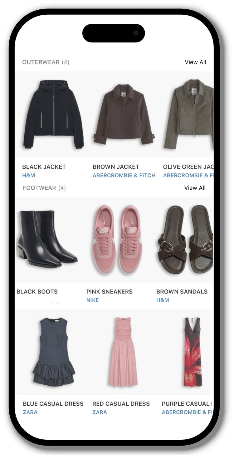 DG Closet App